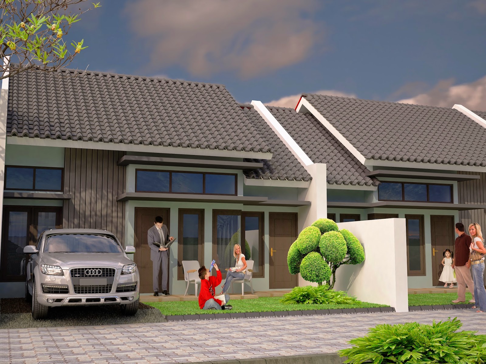 Rumah Mr Sky PSD