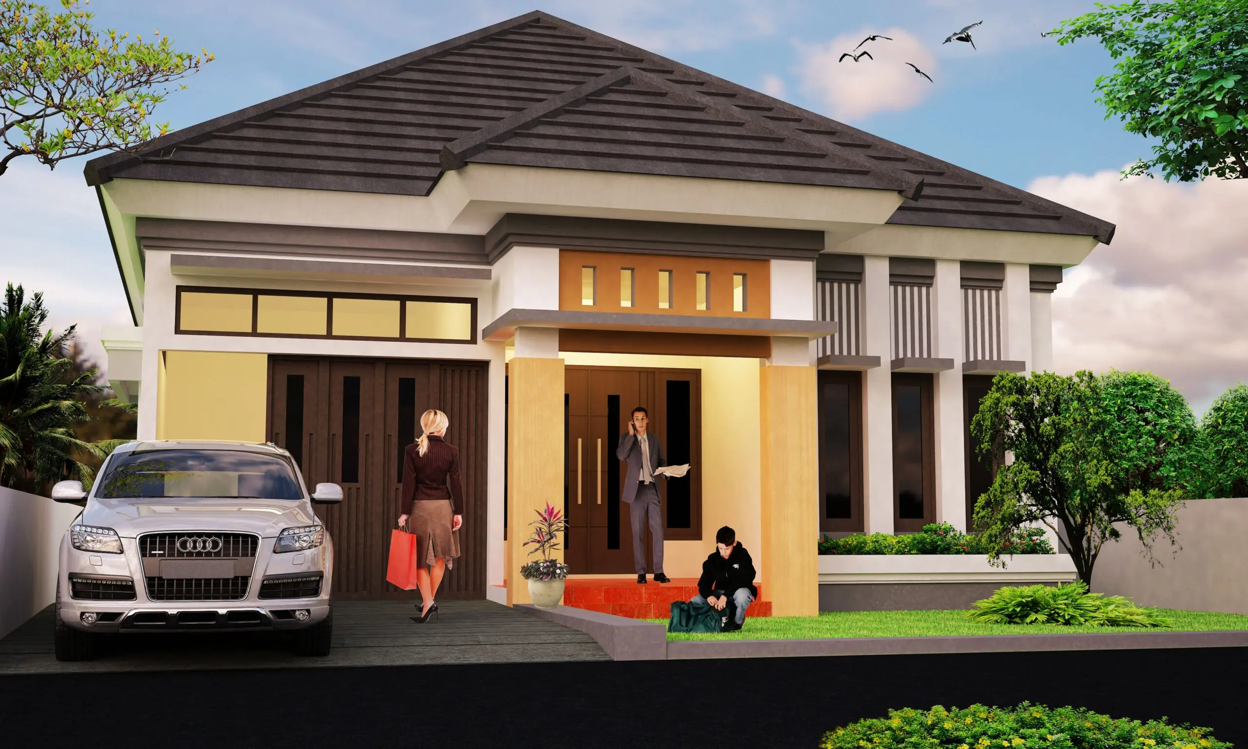 jasa gambar rumah jogja