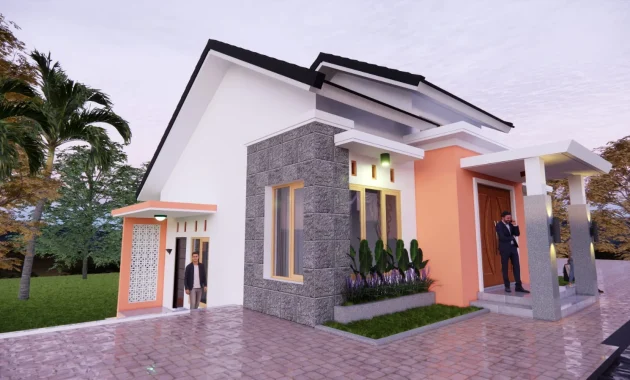 jasa arsitek gorontalo rumah 1 lantai