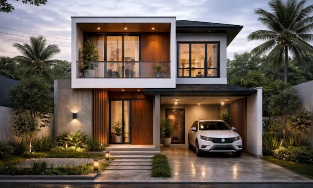 jasa arsitek rumah 2 lantai blora