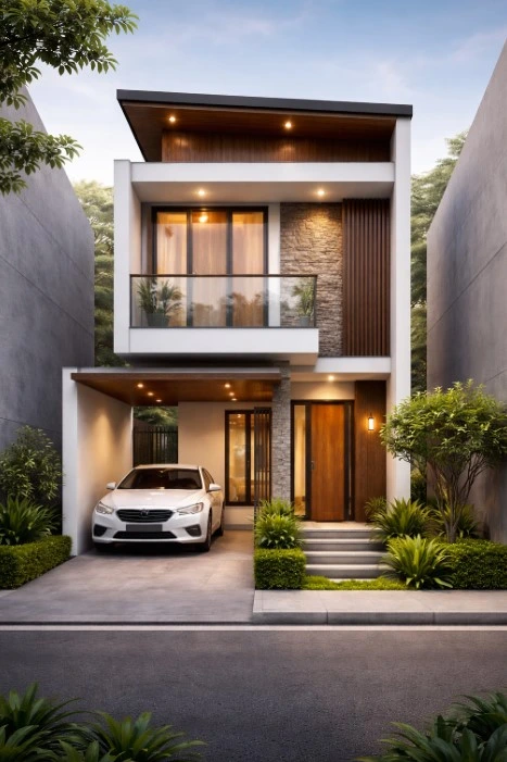 jasa arsitek sragen rumah 2 lantai