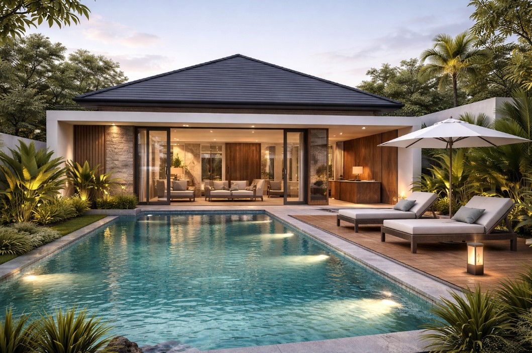 jasa arsitek vila dan rumah di mataram