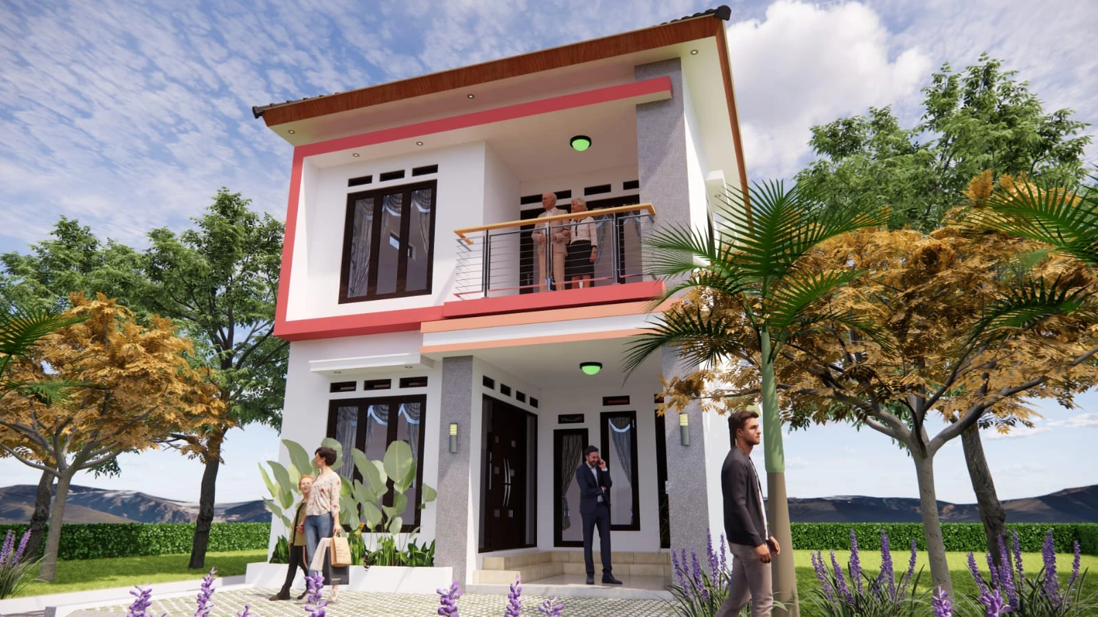 jasa gambar rumah kupang